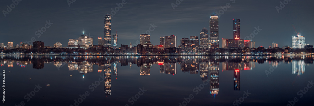 Boston at night Boston at night