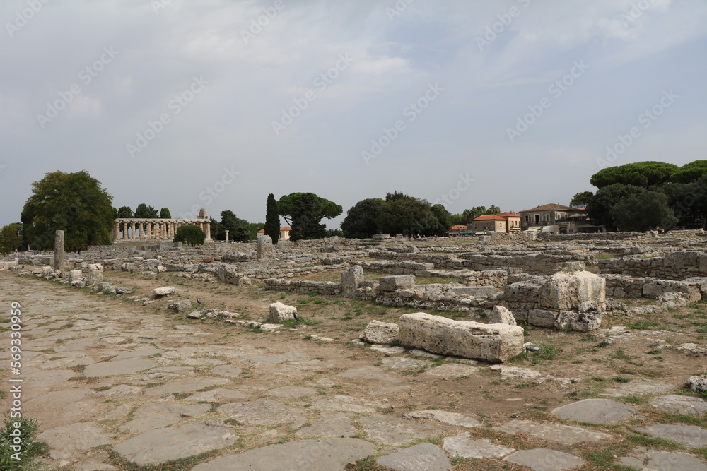 Ruins of Paestum, Campania Italy