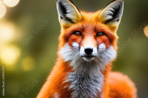High-Resolution Image of a Fox in its Natural Habitat, Perfect for Adding a Majestic and Wild Element to any Design Project