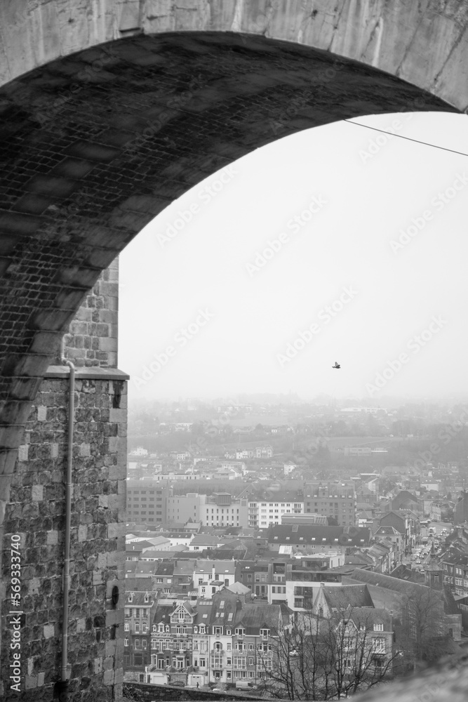Fototapeta premium pont noir et blanc