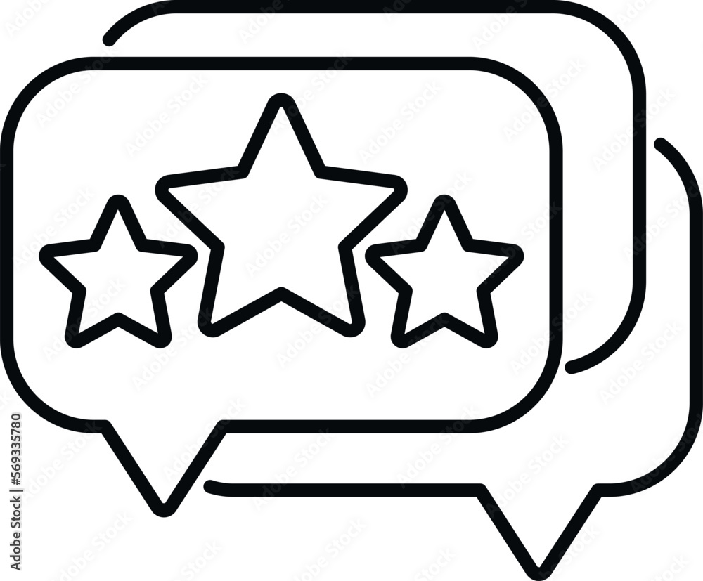 Chat ranking icon outline vector. Medal winner. Top win Chat ranking icon outline vector. Medal winner. Top win