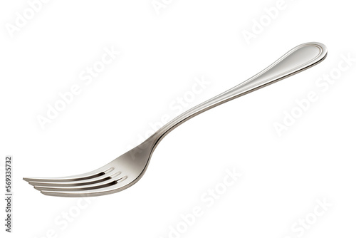 Fork isolated on white background