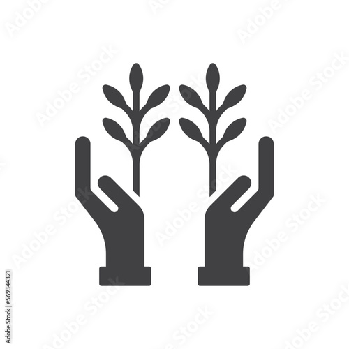 Safe Plant Icon - Tree Protection Icon