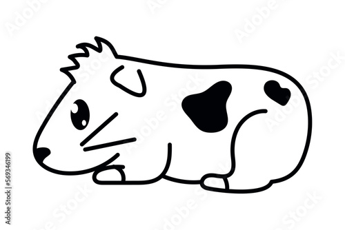 guinea pig animal coloring