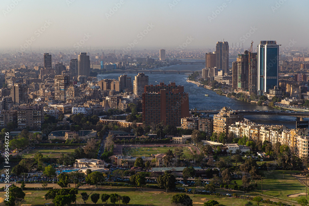 Obraz premium Cairo from top view