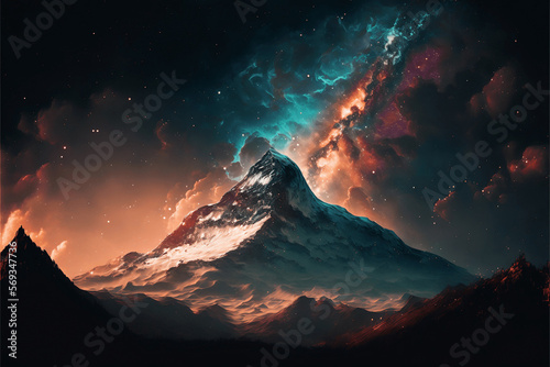 Big Mountain and Galaxy View