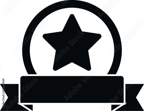 Star brand ambassador icon simple vector. Social media. Photo engagement