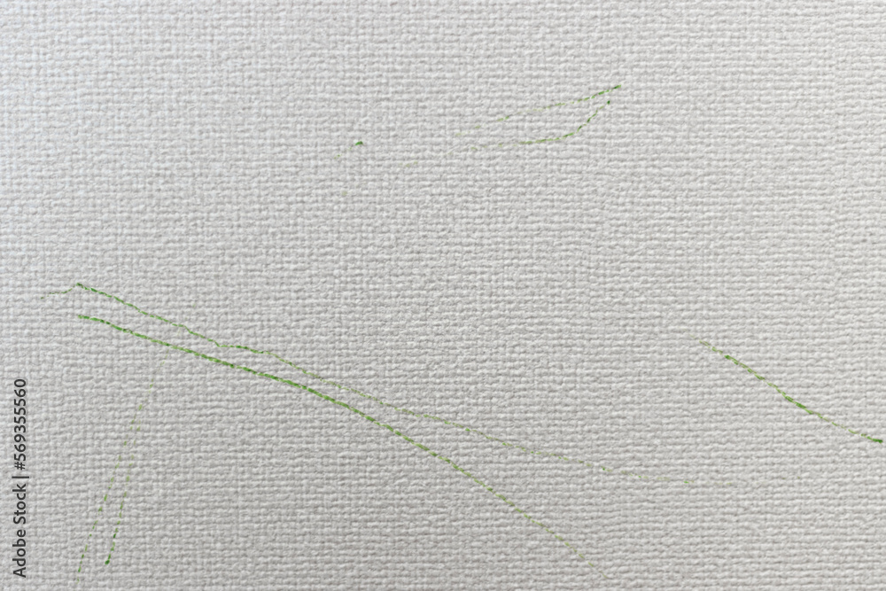 壁に描かれた幼児のラクガキ