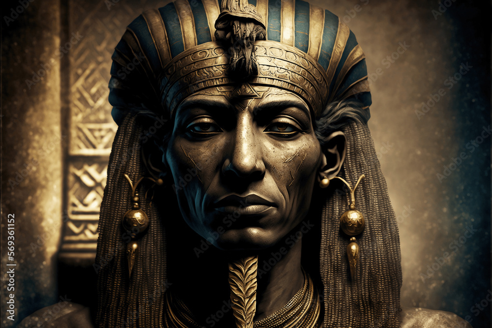 Portrait of Ancient God Portrait of Ancient God