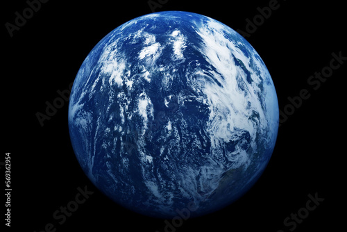 Planet earth on a dark background. Elements of this image furnished by NASA