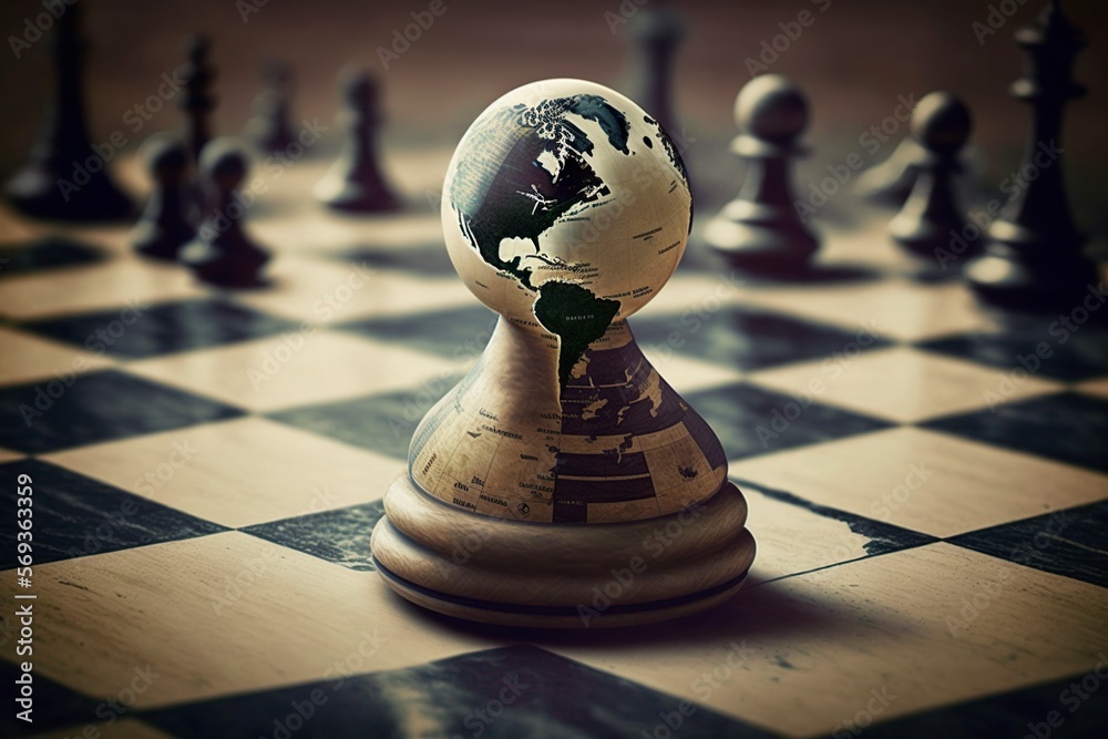 image, the world of chess and business, generative ai image, the world of chess and business, generative ai