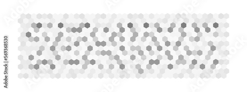 Censor blur effect pixel texture. Grey octagon pattern, honeycomb mosaic layout to hide text, image or another prohibited, privacy, sensitive or adult only content