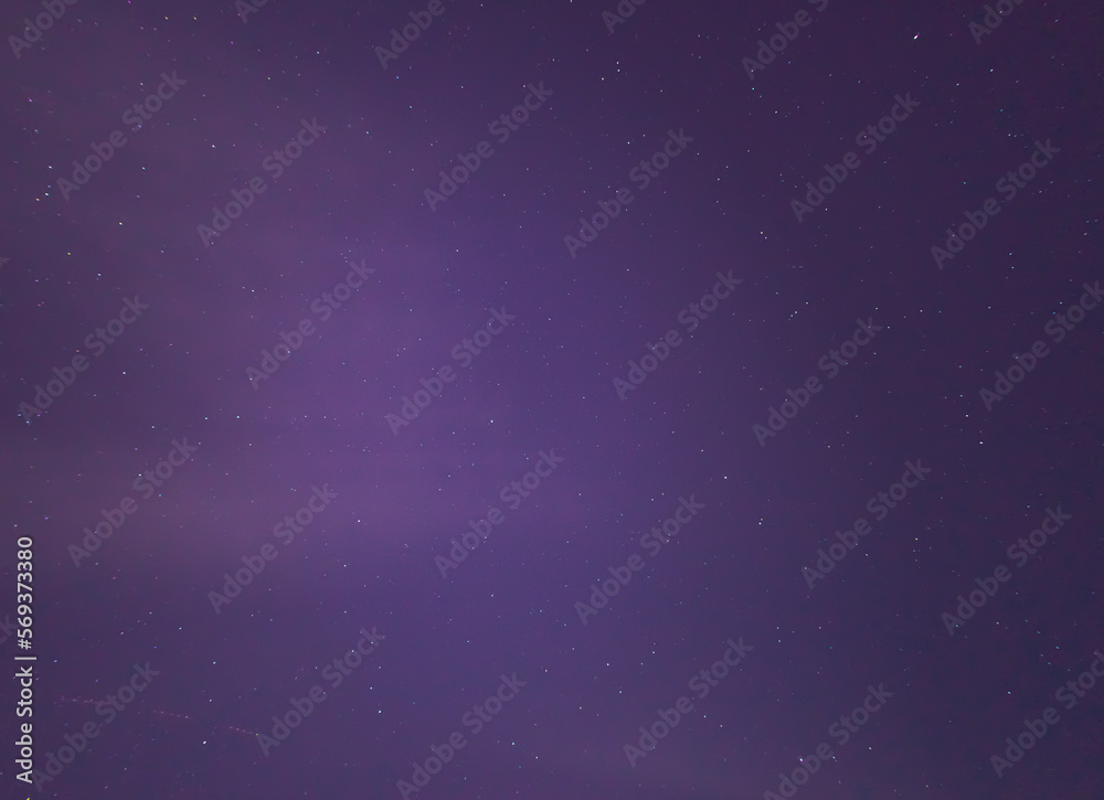 Purple starry sky background