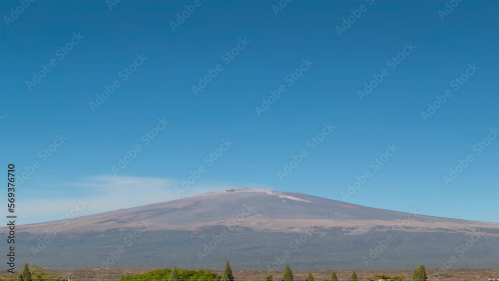Closeup shot of the volcano Popocatepetl in Mexico Closeup shot of the volcano Popocatepetl in Mexico