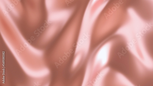 Metallic rose gold liquid luxury organic metal pink colors plastic 3d render abstract wavy background, pattern, elegant textile, macro carpet soft texture available in motion 4k