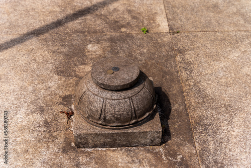 Sri Nanya Bhairaveshwara temple Ettina buja Mudigere karnataka India photo