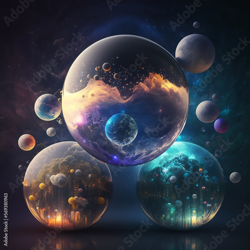 Universe in a different aspect (Generative AI)