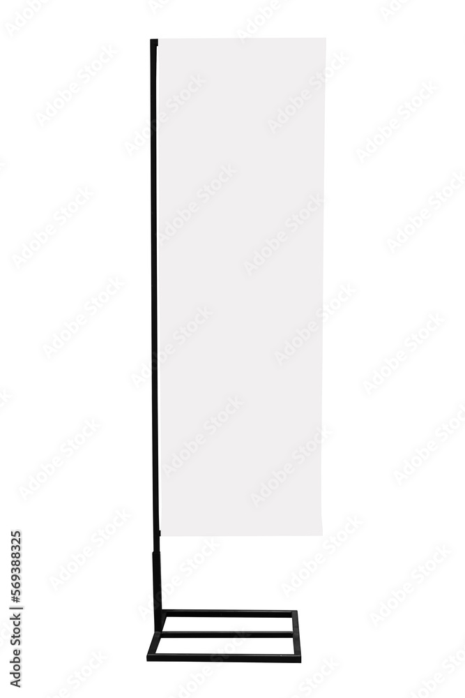 Blank advertising banner flag Blank advertising banner flag