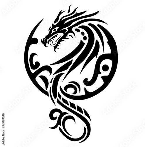 dragon tattoo design