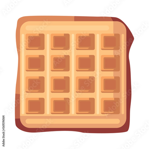 flat waffle design
