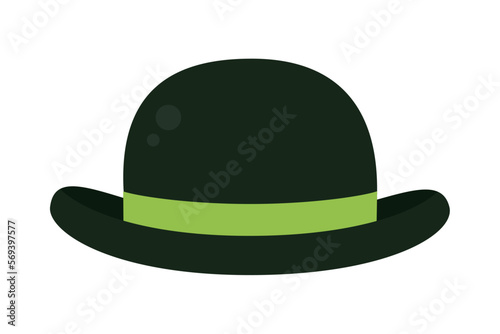 black pilgrim hat