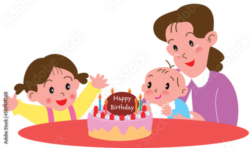 赤ちゃんの誕生日
