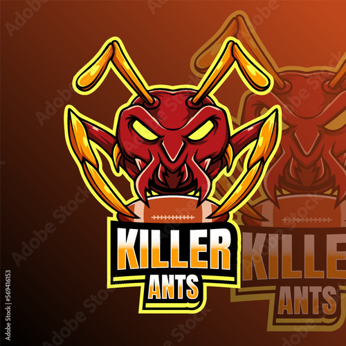 Killer Ants Logo Team Badge