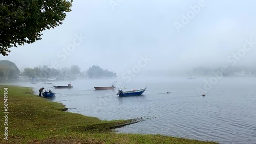 River Fog Timelapse HD 01
