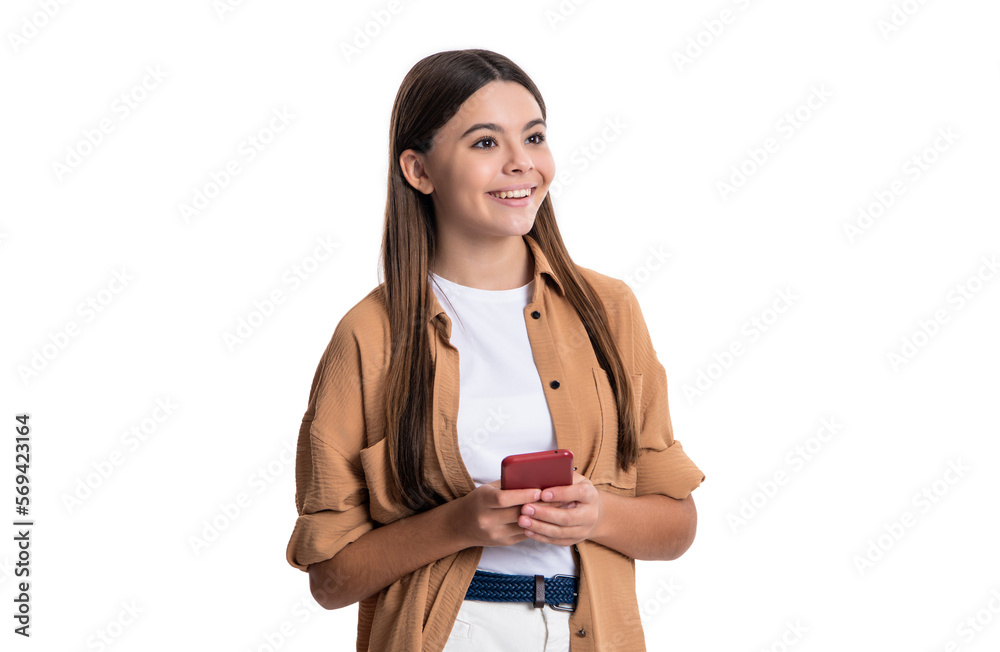 happy teen girl blogging in blog isolated on white background. teen girl blogging on blog. happy teen girl blogging in blog isolated on white background. teen girl blogging on blog.