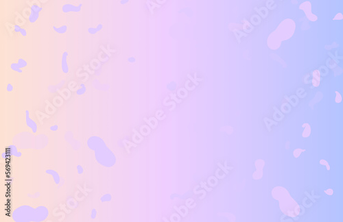 変形図形をちりばめた抽象的な背景１