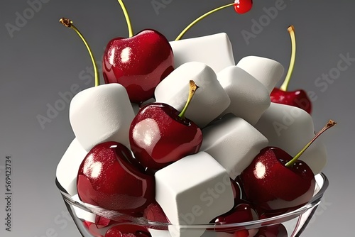 cherries in a bowl
