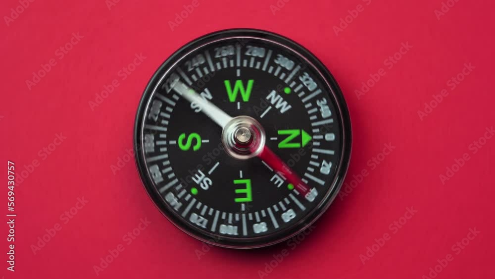 Compass shows the wrong direction because it is not working and the arrow rotates in a circle in all directions Compass shows the wrong direction because it is not working and the arrow rotates in a circle in all directions
