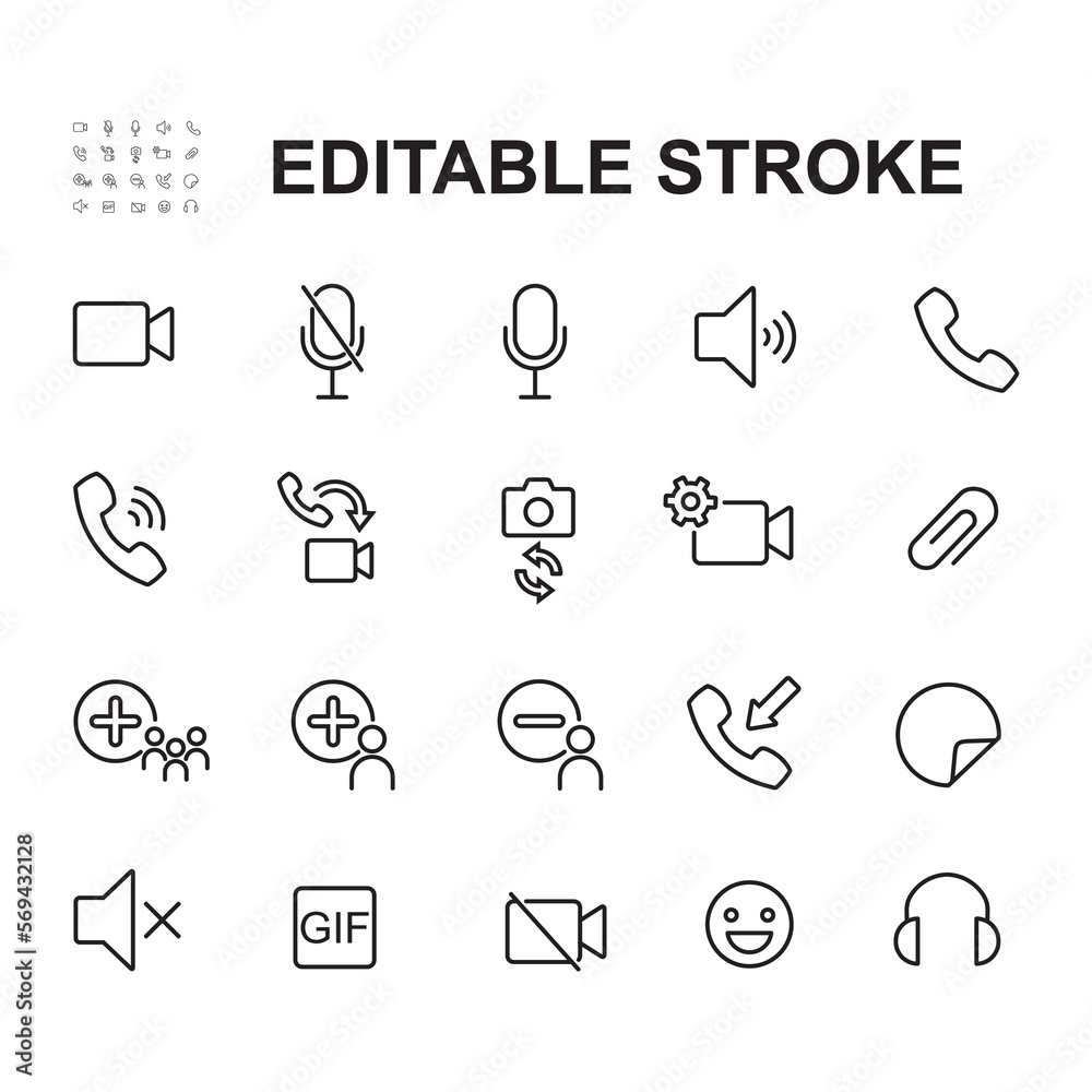 videocall-line-icon-simple-vector-illustration-simple-outline-icons