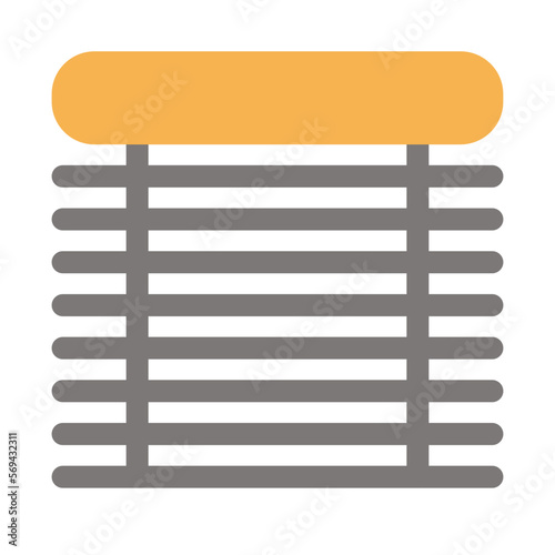 Blinds Flat Icon