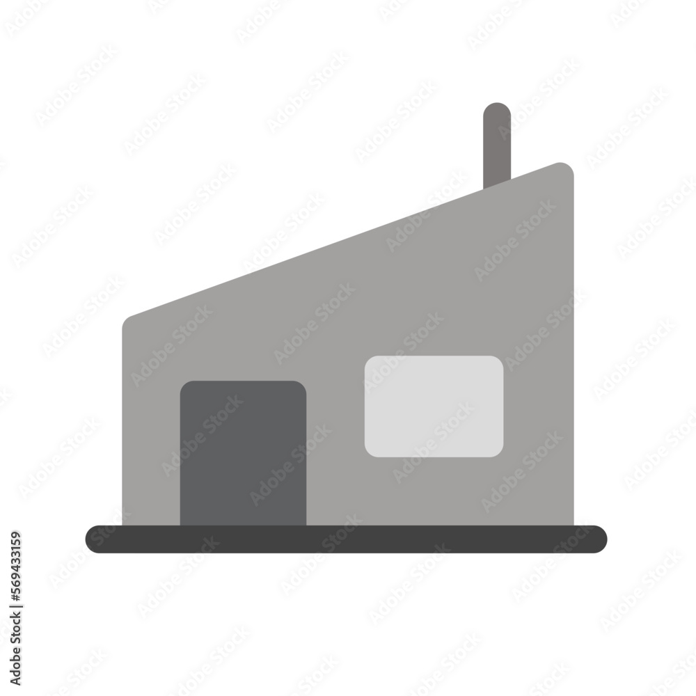 Building Flat Icon Building Flat Icon