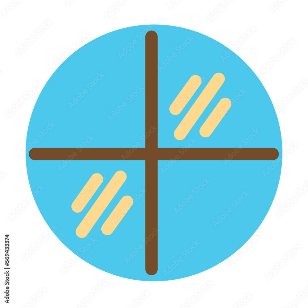 Obraz premium Window Flat Icon