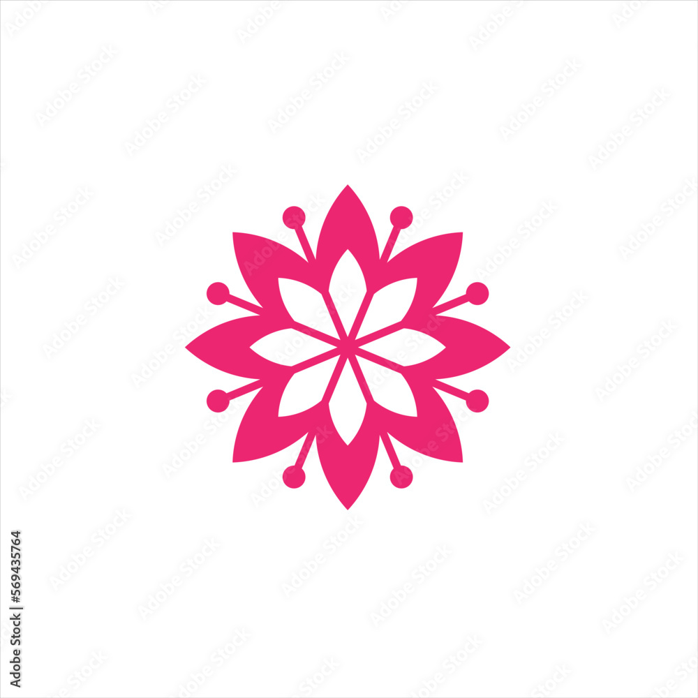 floral logo abstract element design ilustration. floral logo abstract element design ilustration.