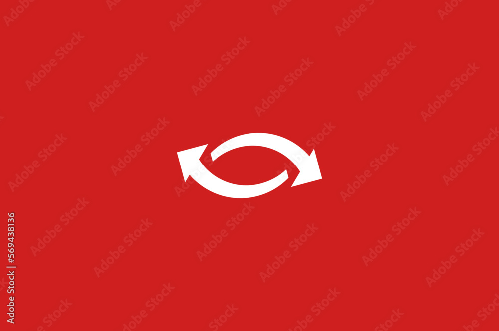 Illustration vector graphic of flow arrow Illustration vector graphic of flow arrow