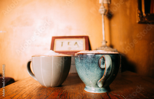 still life with a cup of coffee