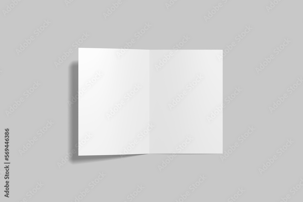 A4 Bifold Brochure Blank Mockup A4 Bifold Brochure Blank Mockup
