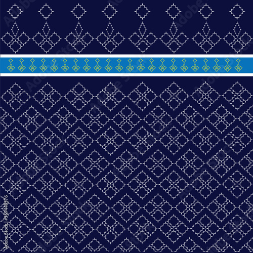 seamless pattern with flowers