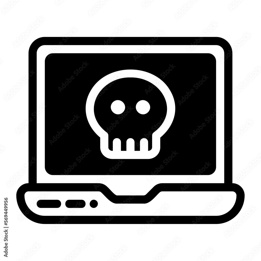 Icon malware Illustration can be used for web app info graphic etc Icon malware Illustration can be used for web app info graphic etc