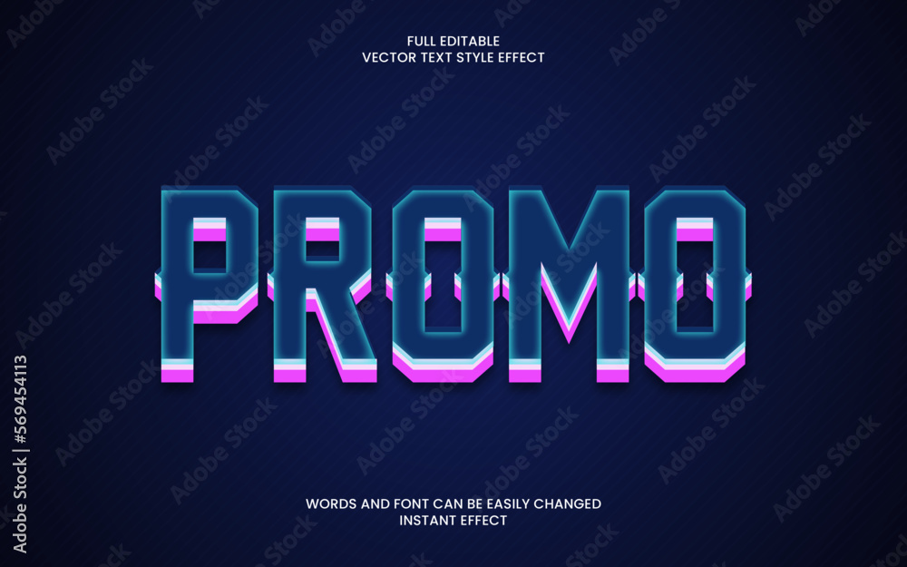 Promo Text Effect 