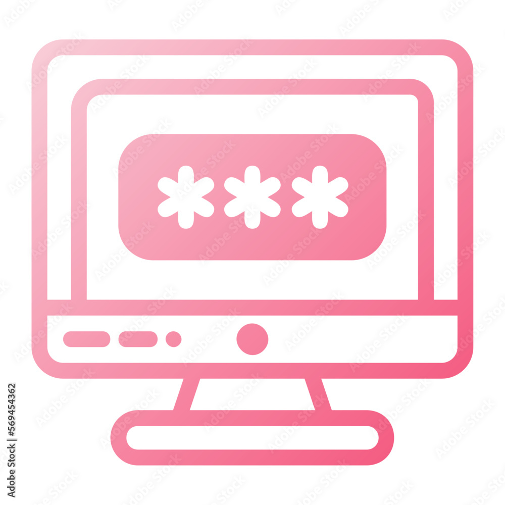 Icon password Illustration can be used for web app info graphic etc Icon password Illustration can be used for web app info graphic etc