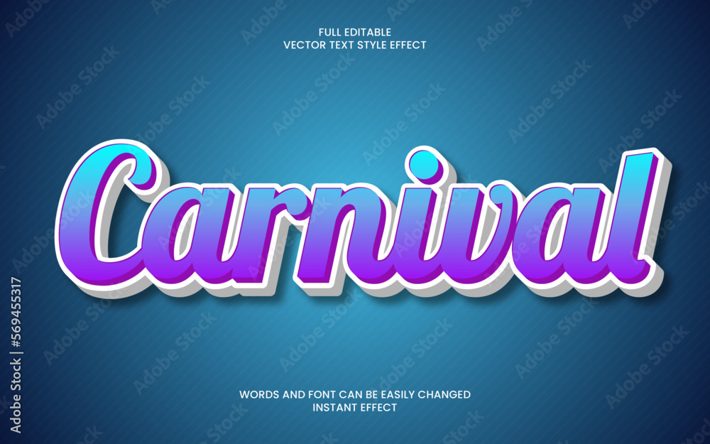 Carnival Text Effect Carnival Text Effect