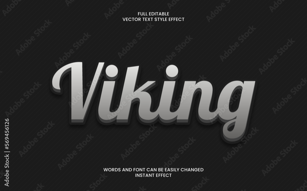 Viking Text Effect 