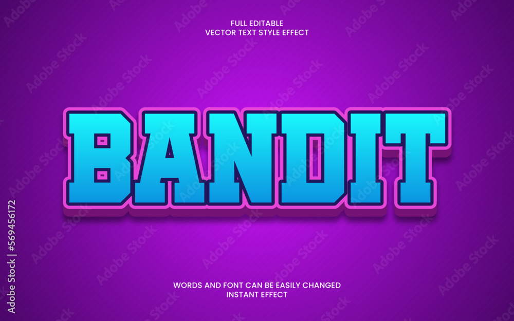 Bandit Text Effect 