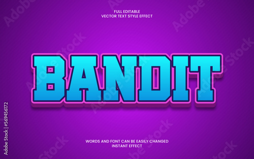 Bandit Text Effect 