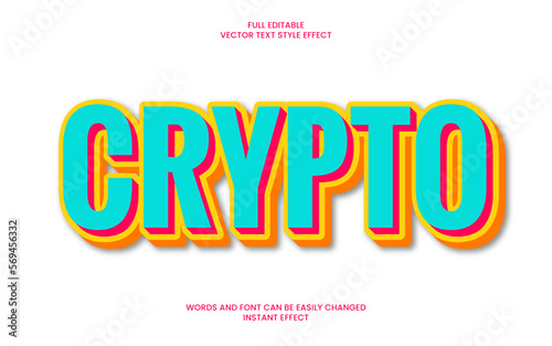 Crypto Text Effect 