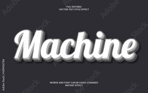 Machine Text Effect 